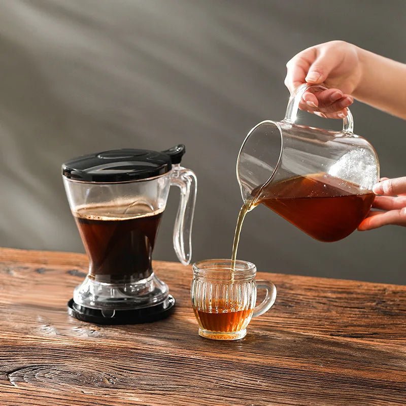 600ML Coffee Dripper,Tea Infuser for Loose Leaf Tea, Hand Brew Drip Coffee - Coffeio Store