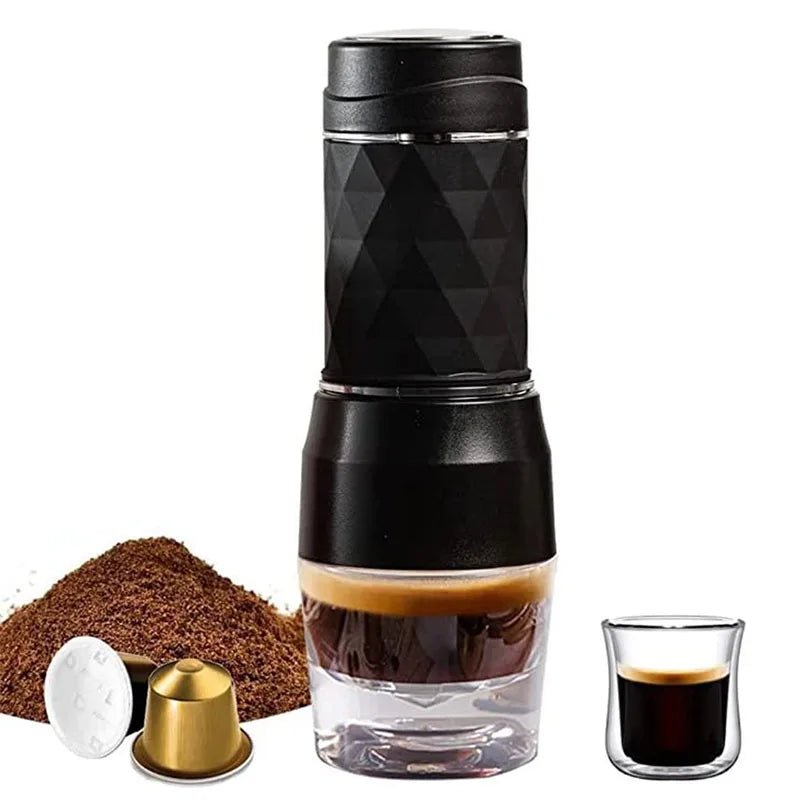 Cafelffe 3 in 1 Manual Portable Coffee Espresso Machine - Coffeio Store