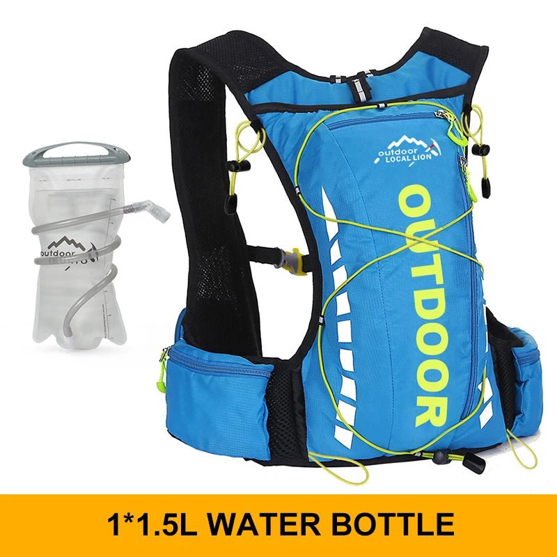 Cycling Backpack for Men/Women, Nylon Bag, Waterproof, Hiking & Camping - Coffeio Store