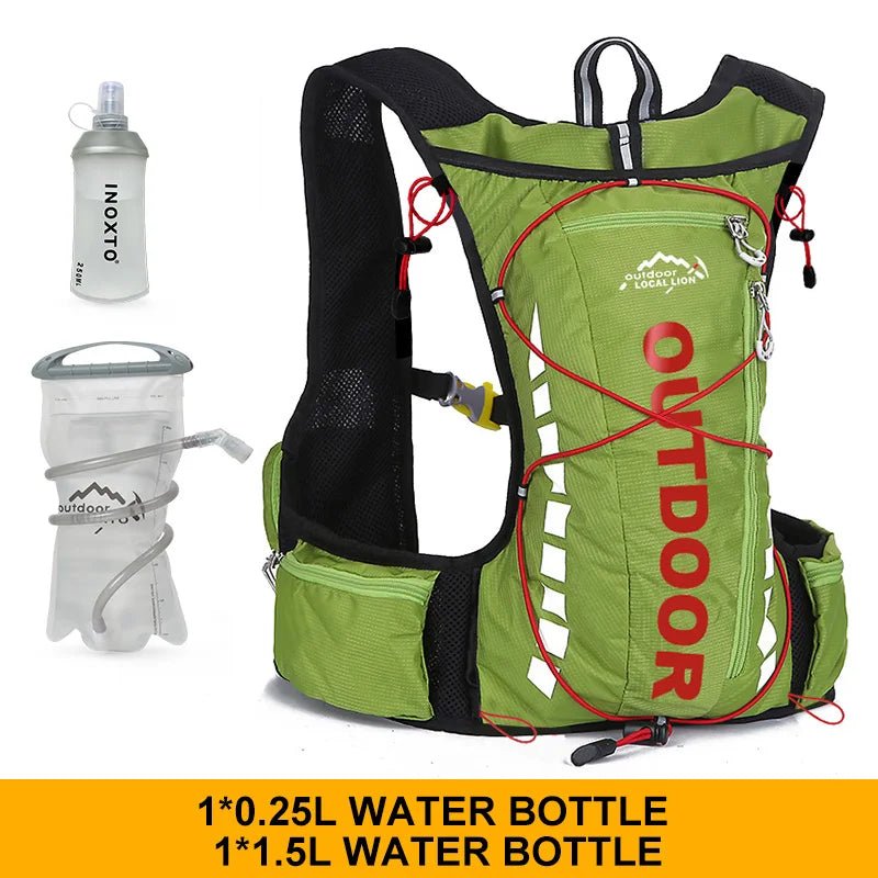 Cycling Backpack for Men/Women, Nylon Bag, Waterproof, Hiking & Camping - Coffeio Store