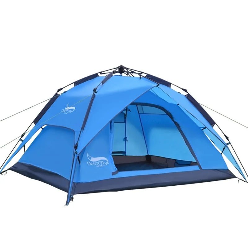 Desert & Fox Camping Tents for 3 Person, Instant Pop-Up Automatic Dome Tent - Coffeio Store