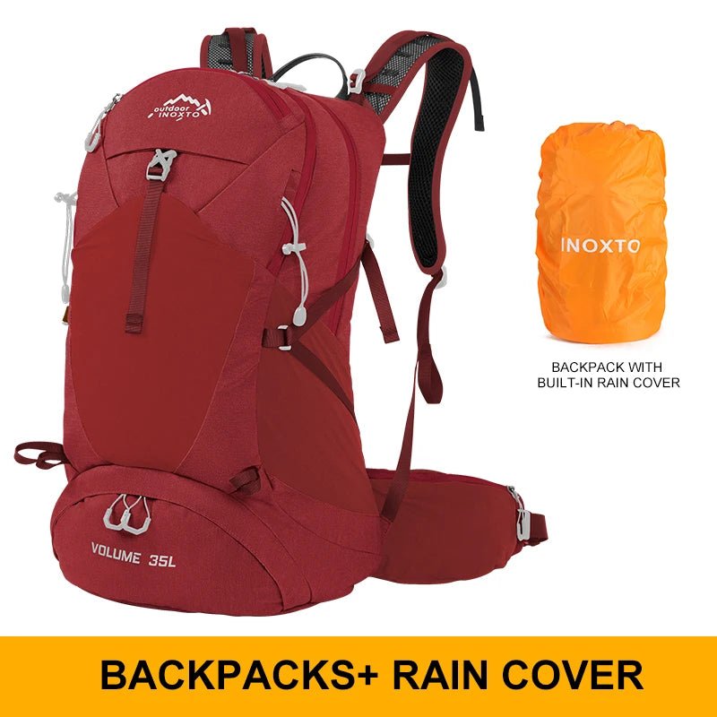 Mountaineering Backpack 35 Liters Outdoor Sports Bag Waterproof Hiking - Coffeio Store