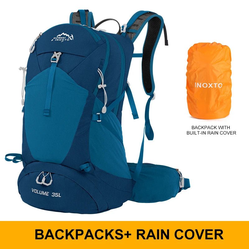 Mountaineering Backpack 35 Liters Outdoor Sports Bag Waterproof Hiking - Coffeio Store