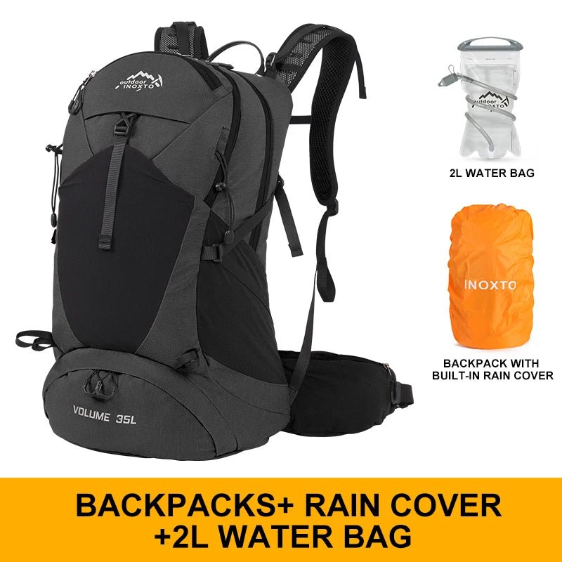 Mountaineering Backpack 35 Liters Outdoor Sports Bag Waterproof Hiking - Coffeio Store