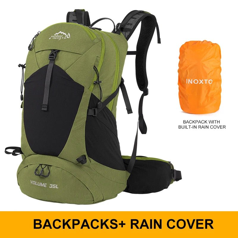 Mountaineering Backpack 35 Liters Outdoor Sports Bag Waterproof Hiking - Coffeio Store