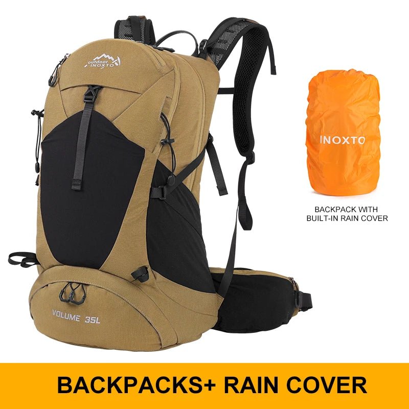 Mountaineering Backpack 35 Liters Outdoor Sports Bag Waterproof Hiking - Coffeio Store