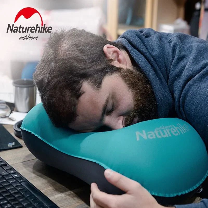 Naturehike Inflatable Camping Sleeping Pillow for Outdoor & Travel - Coffeio Store