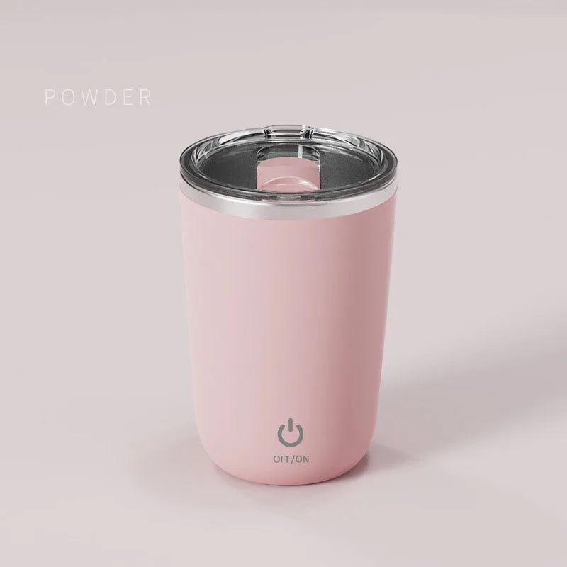 USB Rechargeable Automatic Self Stirring Magnetic Mug Stainless Steel Coffee Milk Cup - Coffeio Store