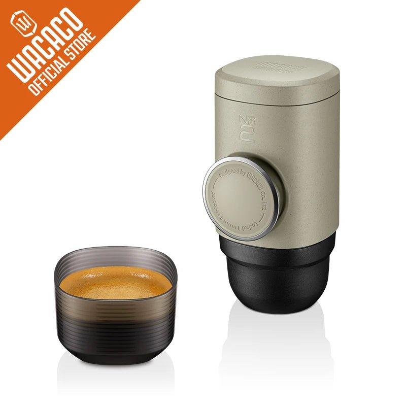 WACACO Minipresso NS2, Portable Espresso Maker, Compatible NS Capsules - Coffeio Store