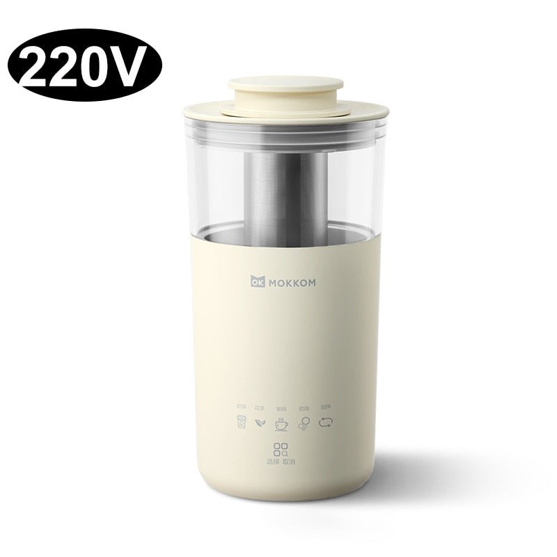 110V 220V Mini Coffee Maker Milk Tea Foam Stirring Small Coffee Machine - Coffeio.store