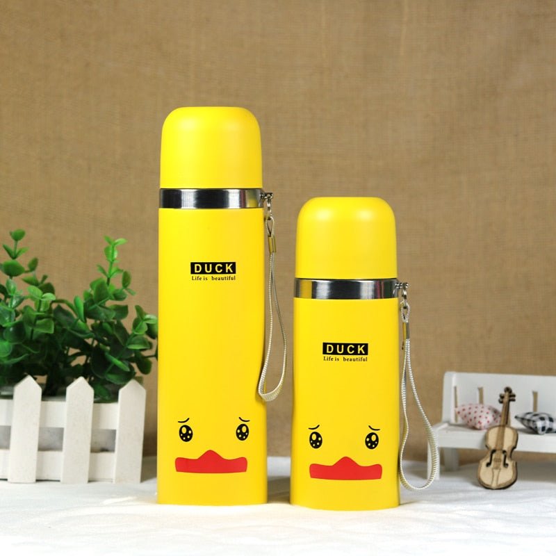 350/500ML Lovely Animal Pattern Thermos Cup for Women Kids Water Bottle Stainless Steel - Coffeio.store