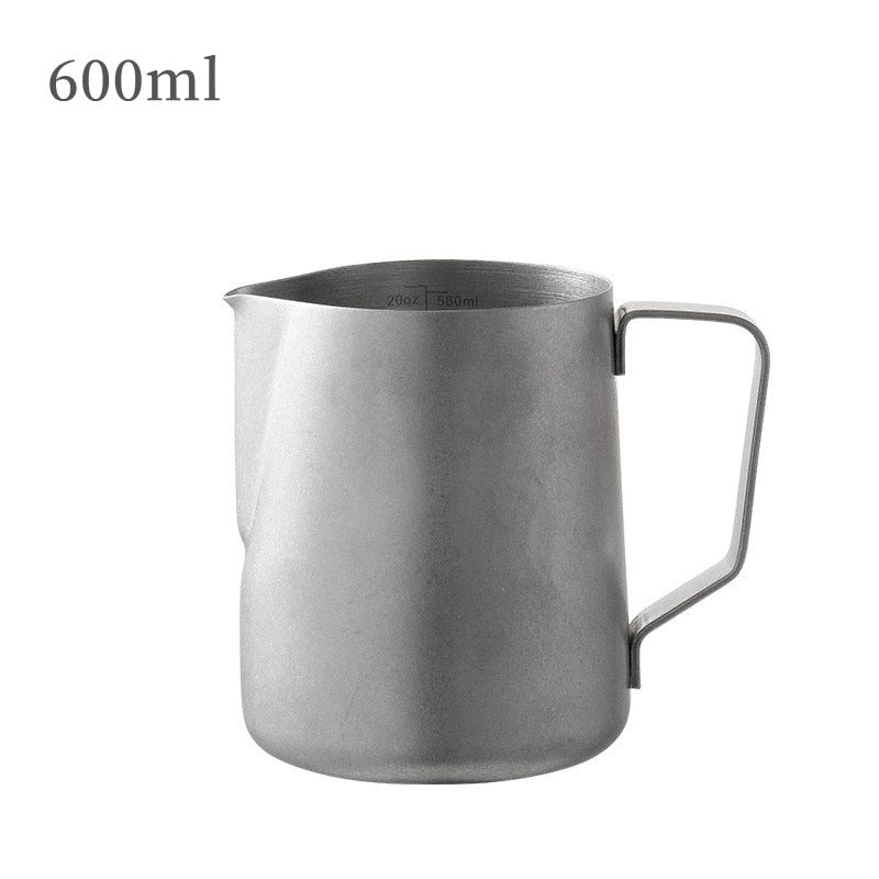 Coffee Milk Frothing Pitcher Jug Stainless Steel Latte Steam Coffee Paint Process Kitchen Cafe Accessories - Coffeio.store