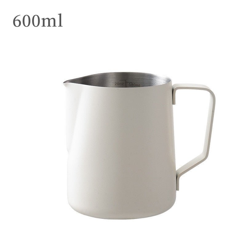 Coffee Milk Frothing Pitcher Jug Stainless Steel Latte Steam Coffee Paint Process Kitchen Cafe Accessories - Coffeio.store