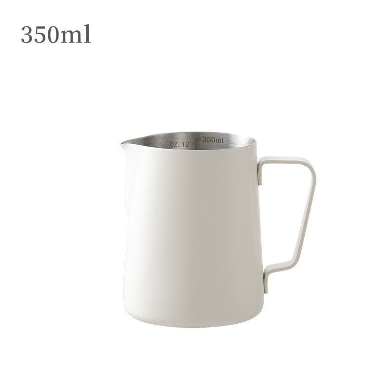 Coffee Milk Frothing Pitcher Jug Stainless Steel Latte Steam Coffee Paint Process Kitchen Cafe Accessories - Coffeio.store