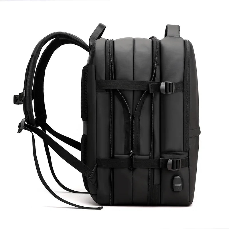 Expandable Travel Backpacks for Men Large Capacity Waterproof Laptop USB - Coffeio Store