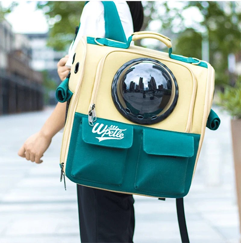 High Quality Foldable Pet Dog Cat Travel Carrying Capsule Tote Shoulder Handbag - Coffeio Store