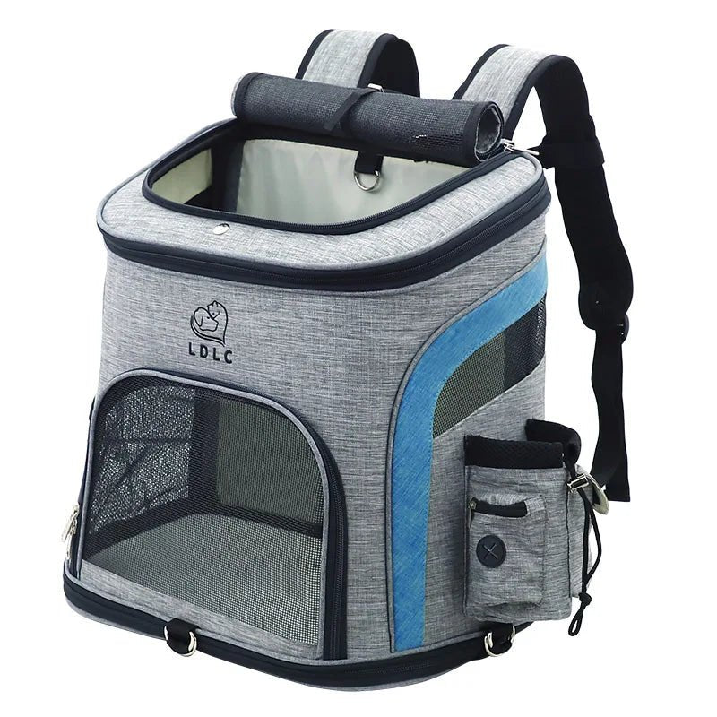 Pet Carrier Bag Breathable Travel Outdoor Multifunction Backpack for Small Dogs & Cats - Coffeio Store