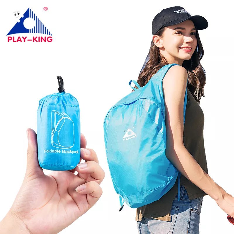 PLAYKING Lightweight Nylon Foldable Men Women Backpack Waterproof Mini Travel Pack - Coffeio Store
