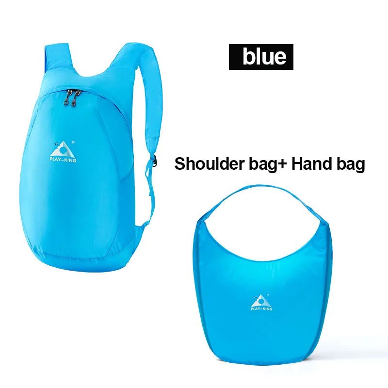 PLAYKING Lightweight Nylon Foldable Men Women Backpack Waterproof Mini Travel Pack - Coffeio Store