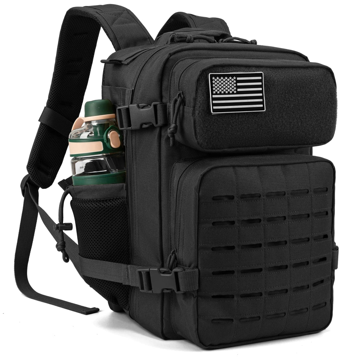 QT & QY 25L Military Tactical Backpack Army Bag MOLLE Backpack GYM For Women/Men - Coffeio Store