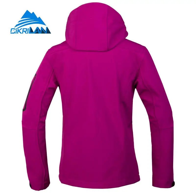 Spring Sports Hiking Jackets for Camping Climbing Trekking Softshell Women Windbreaker - Coffeio Store