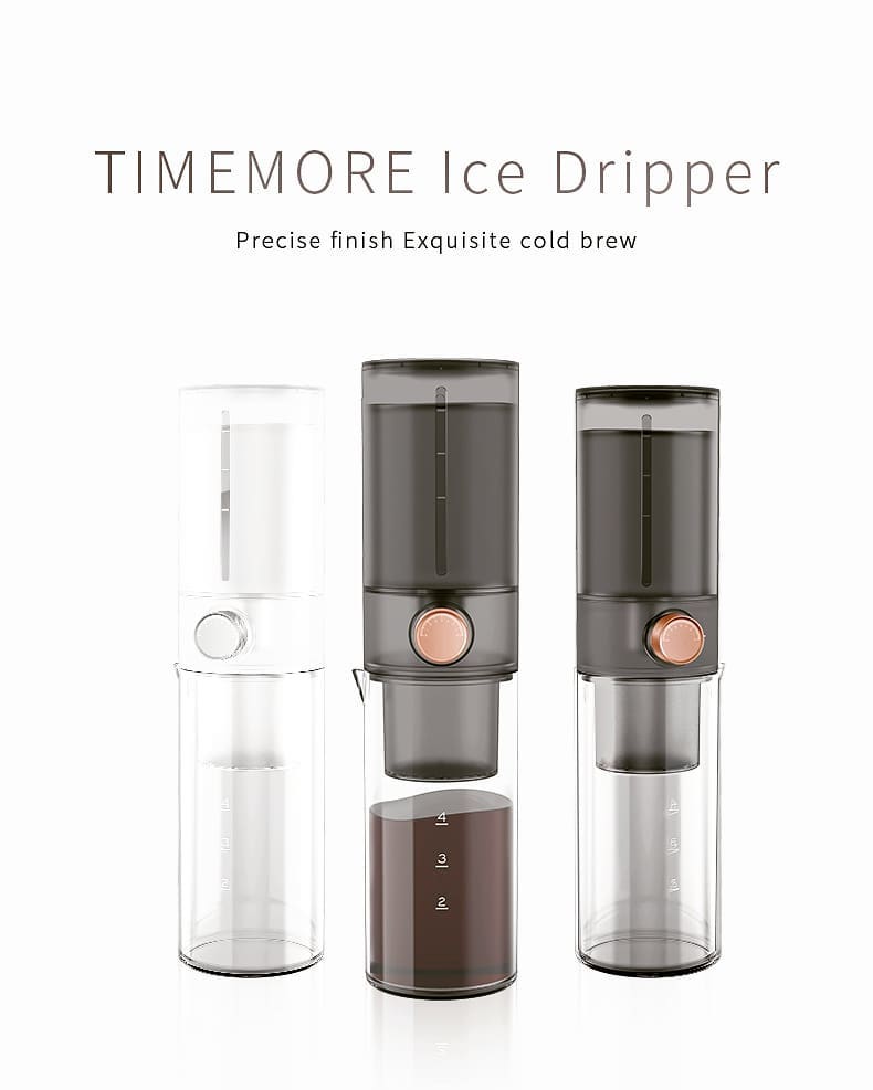 Timemore Cold Brew Coffee Maker Portable Ice Dripper Exquisite Cold Brew Slow Drip Brewer 400ml - Coffeio.store