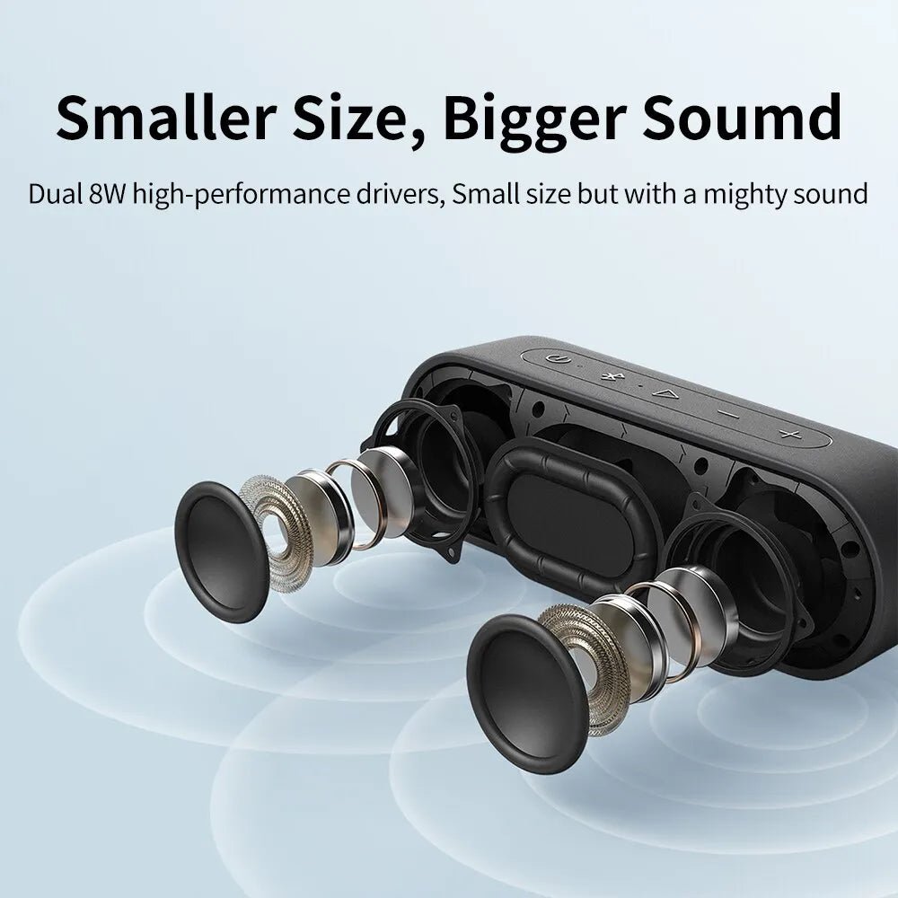 Tribit XSound Go Portable Bluetooth Speaker IPX7 Waterproof 24-Hour Playtime - Coffeio Store
