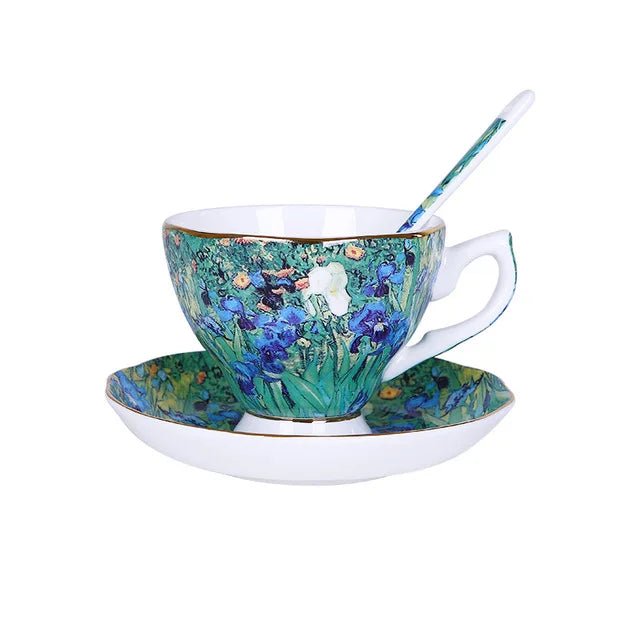 Van Gogh Art Coffee Mugs The Starry Night, Sunflowers, The Sower, Saint-Remy - Coffeio Store