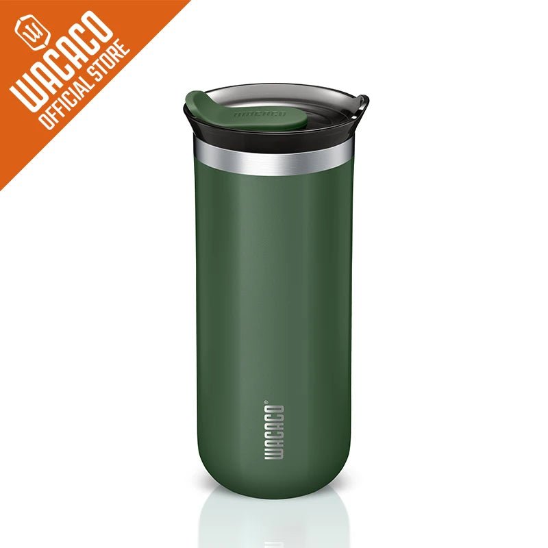 WACACO Octaroma Vacuum Insulated Coffee Mug, Double-wall Stainless Steel Travel Tumbler - Coffeio Store