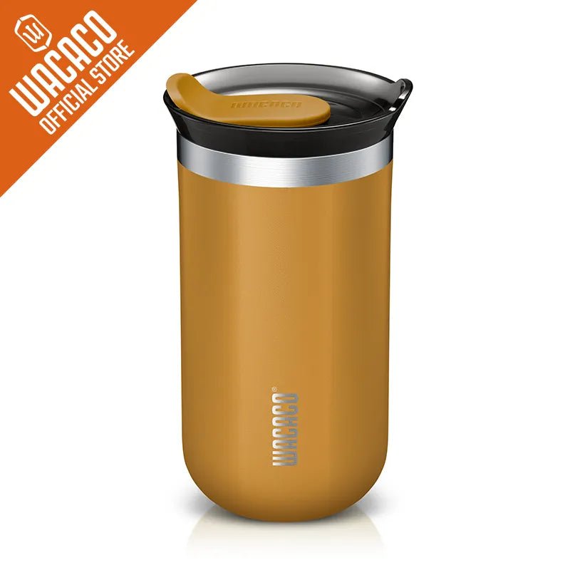 WACACO Octaroma Vacuum Insulated Coffee Mug, Double-wall Stainless Steel Travel Tumbler - Coffeio Store