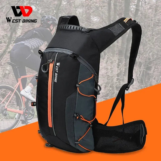 WEST BIKING 10L Breathable Cycling Backpack Waterproof Ultralight Folding Bicycle Bag - Coffeio Store