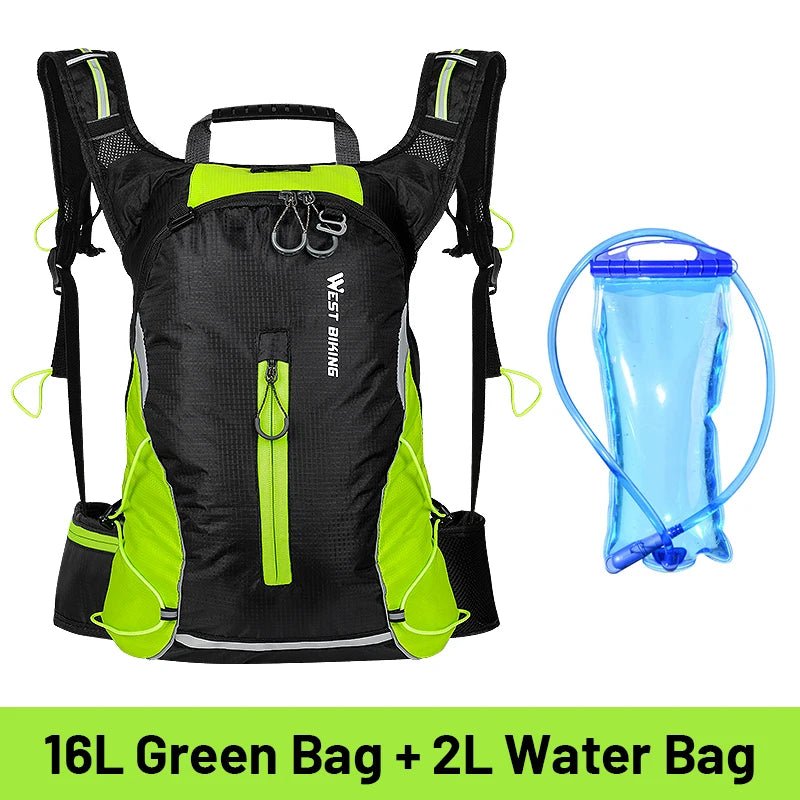 WEST BIKING 10L Breathable Cycling Backpack Waterproof Ultralight Folding Bicycle Bag - Coffeio Store